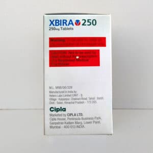 Xbira, Иксбира (Абиратерон) 250mg, 120 таблеток - для лечения рака предстательной железы