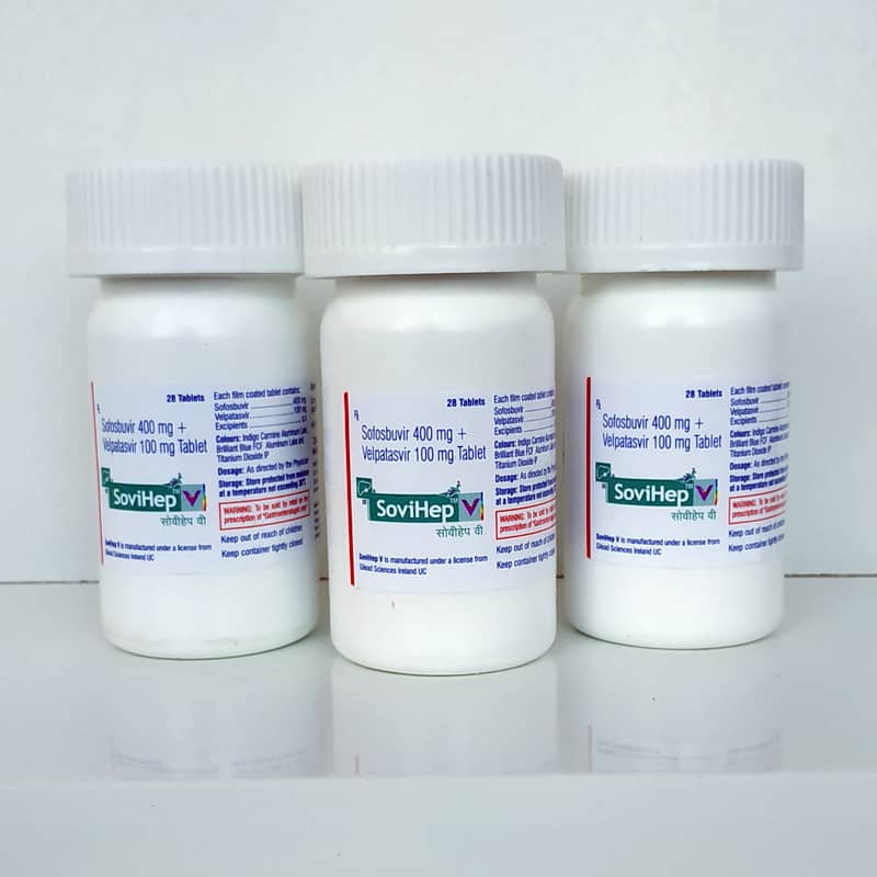 Sovihep V (Совихеп В) — софосбувир + велпатасвир, 3 шт. на курс терапии